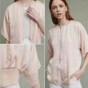 Anthropologie Hei Hei Light Pink Blouse